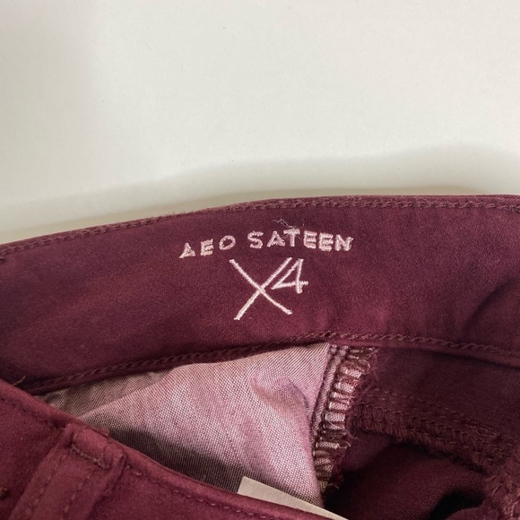 American Eagle Extreme Stretch Legging Maroon - Picture 6 of 9